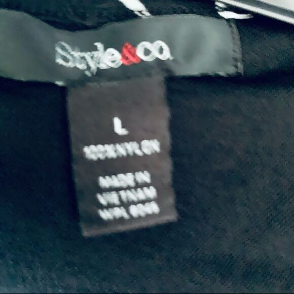 Style & Co Boho Print Top Size Large - Picture 10 of 11